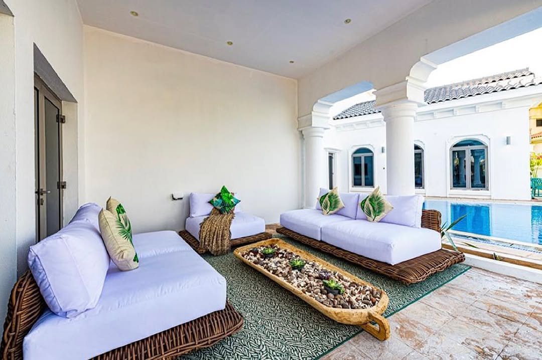Beachfront Dubai villa